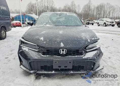 2025 Honda Civic Sport from USA, damaged, VIN 2HGFE4F82SH322641